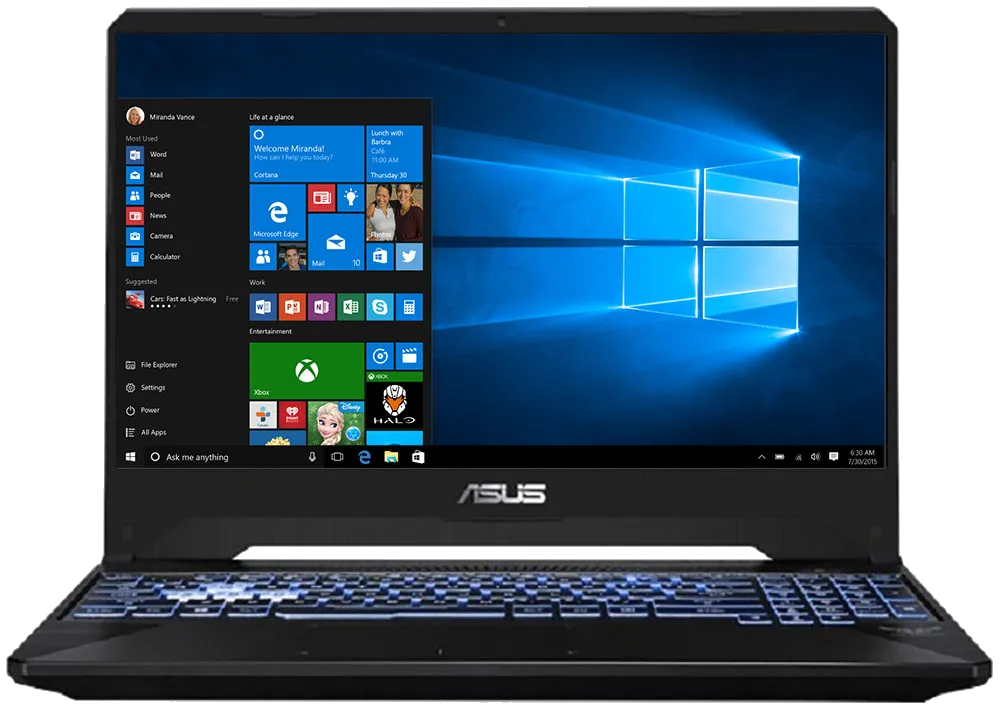 Замена аккумулятора Asus FX505DV-BQ143T