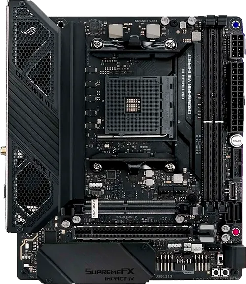 Замена VGA порта Asus ROG Crosshair VIII Impact