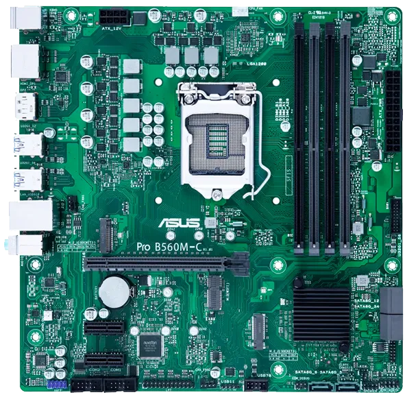 Замена VGA порта Asus Pro B560M-C