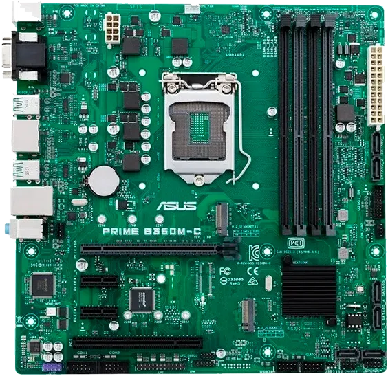 Замена VGA порта Asus Prime B360M-C