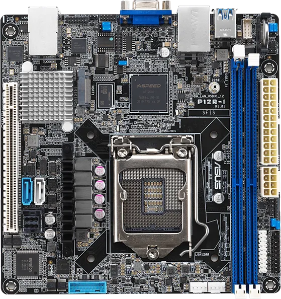 Замена VGA порта Asus P12R-I